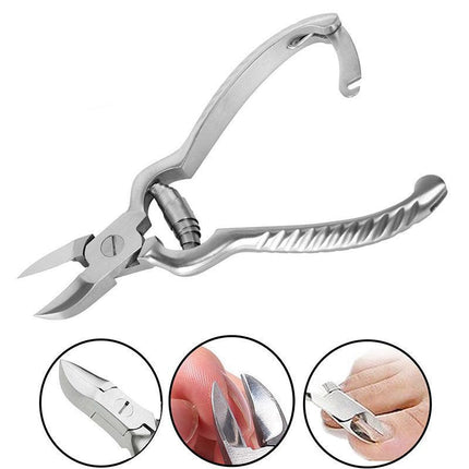 Professional HEAVY DUTY THICK Toe Nail Clippers,cutters Chiropody Podiatry Steel - Aimall