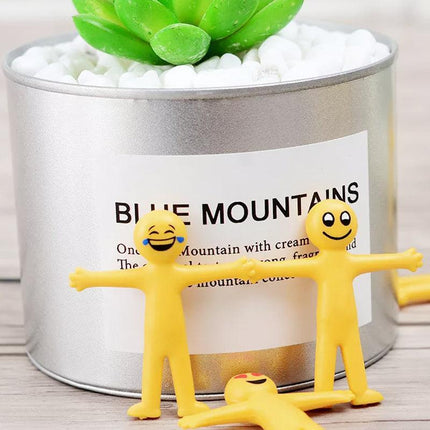 Stretchy Toys Smile Face Man Kids Birthday Party Decompression Anti Stress 12PCS - Aimall