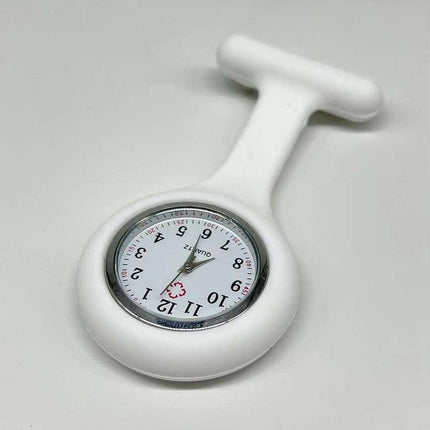 1×Silicone Nurse Brooch Tunic Fob Watch Nursing Nurses Pendant Pocket Watch AU - Aimall