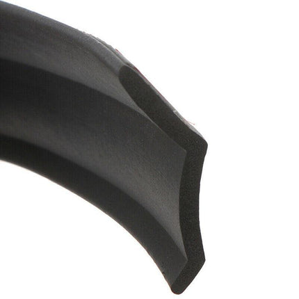 Universal Rubber Car Front Bumper Lip Skirt Protector Body Spoiler Splitter 2.5M - Aimall