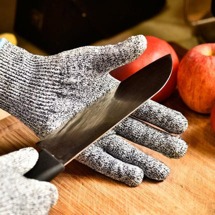 Safety Stainless Steel Cut Proof Stab Resistant Wire Metal Mesh Butcher Glove OZ - Aimall