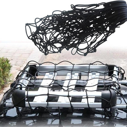 Car Roof Top Rack Basket Luggage Bungee Net Cargo Mesh Carrier Cover Storage AU - Aimall