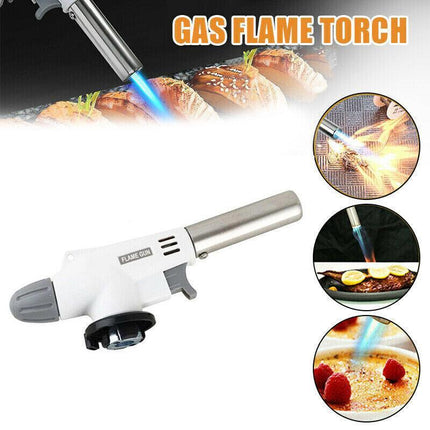 Gas Welding Torch Flame Jet Gun Butane Blow Soldering Burner Lighter Solder New - Aimall