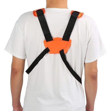 Universal Double Shoulder Strap Harness For Brushcutter Whipper Snipper Trimmers - Aimall