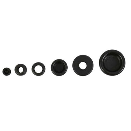 125PCS Rubber Grommet Assortment Set Fastener Kit Blanking 18 Popular Sizes AU - Aimall