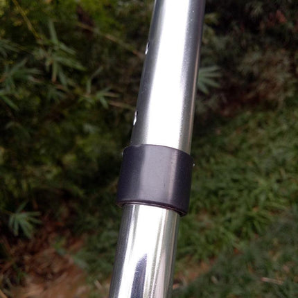 Metal WALKING STICK Travel Folding Cane Pole Compact Adjustable Lightweight New - Aimall