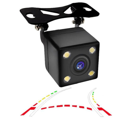 170° Reverse Camera LED HD Car Waterproof Rear View Parking Camera Night Vision - Aimall