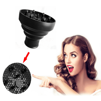 Silicone NEW Hair Dryer Universal Travel Professional Salon Foldable Diffuser AU - Aimall