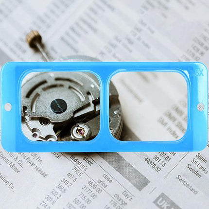 Headband Magnifier Head Wearing Jeweler Reading Magnifying Glass Loupe Optivisor - Aimall