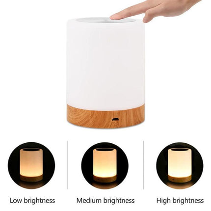 Touch LED Desk Lamp Bedside Study Reading Table Light USB Ports Dimmable AU - Aimall