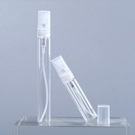 10Pcs 3/5/10ml Glass Perfume Bottle Atomizer Pump Spray Comestic Container AU - Aimall