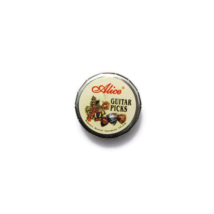 NEW 12PCS Celluloid Acoustic Alice Guitar Picks Pick Set Bulk + Case Box Tin AU - Aimall