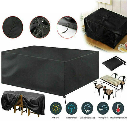 AU Waterproof Outdoor Furniture Cover Garden Patio Rain UV Table Protector Chair - Aimall