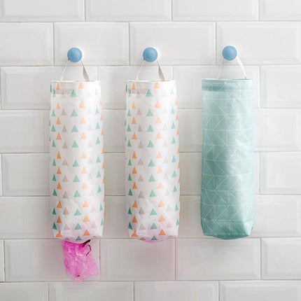 Plastic Bag Bags Hanger Organizer Storage Kitchen Trash Garbage Dispenser Holder - Aimall