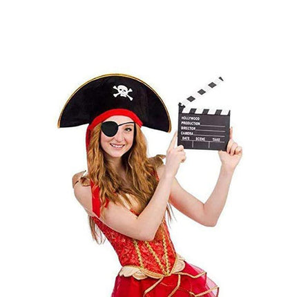 1/2/3/4/5PCS Eye Patch Shade Concave Washable Soft Adjustable Strap Black AU - Aimall