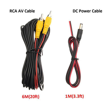 170° Car Rear View Reverse Backup Parking Camera HD Night Vision Waterproof CMOS - Aimall