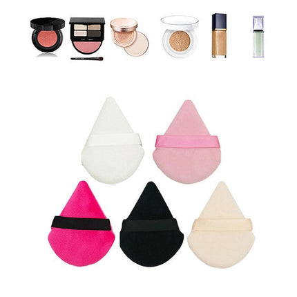 1/10X Cosmetic Puff Triangle Make Up Tool MakeUp Cotton Sponge Powder Puffs Mini - Aimall