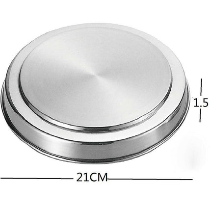 4Pcs Round Stainless Steel Electric Stove Top Burner Cooker Protection Covers AU - Aimall