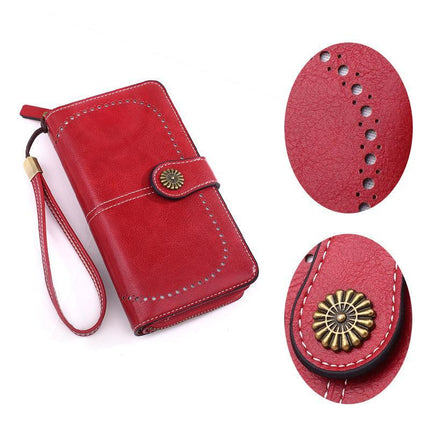 Women Wallets Purse Organizer Pouch Bag Credit Card Cash Holder Case HandBag AU - Aimall