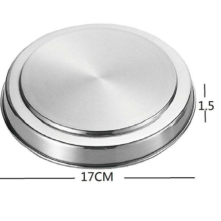 4Pcs Round Stainless Steel Electric Stove Top Burner Cooker Protection Covers AU - Aimall