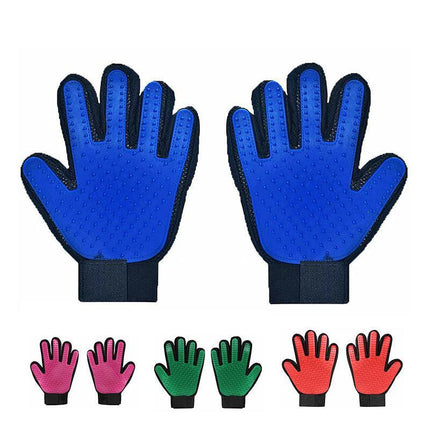 Pet Dog Cat Massage Hair Removal Grooming Comb Touch Cleaning Brush Magic Glove - Aimall