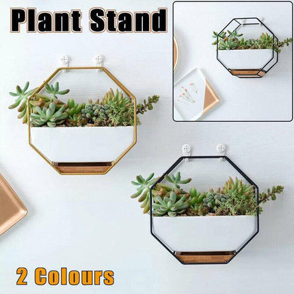 Flower Plant Pot Indoor Outdoor Garden Wall Hanging Succulent Planter Pot Vase A - Aimall