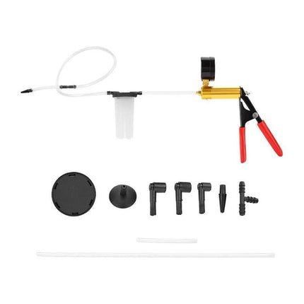 Hand-Held Brake Bleeder Tester Set Bleed Kit Car Motorbike Bleeding Vacuum Pump - Aimall