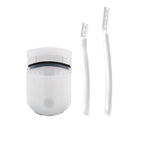 Short+Long Eyebrow Razor+Eyelash Curler-Clear
