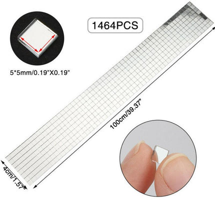 DIY Mini Mosaic Tiles Self-Adhesive Square Mirror Glass Wall Sticker Decors AU - Aimall