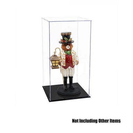 Acrylic Display Case Clear Box Dustproof Large Self-Install Cars Trucks 40cmH AU - Aimall