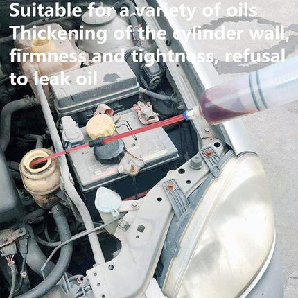 200CC Fluid Extractor Pump Manual Waste Oil Suction Vacuum Fuel Transfer Filling - Aimall