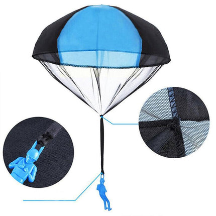 Hand Throwing Mini Soldier Parachute Funny Toy Kid Outdoor Game Play Educational - Aimall