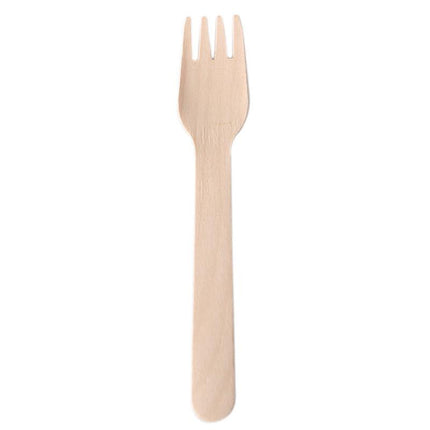 Wooden Cutlery Set Disposable Bamboo Wood Bulk Buy Forks Spoons Knives Party Eco - Aimall
