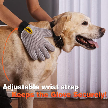 Pet Dog Cat Massage Hair Removal Grooming Comb Touch Cleaning Brush Magic Glove - Aimall