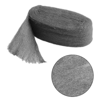 1/2/3/5PCS Grade 0000 Steel Wire Wool 3.2m For Polishing Cleaning Remover AU - Aimall