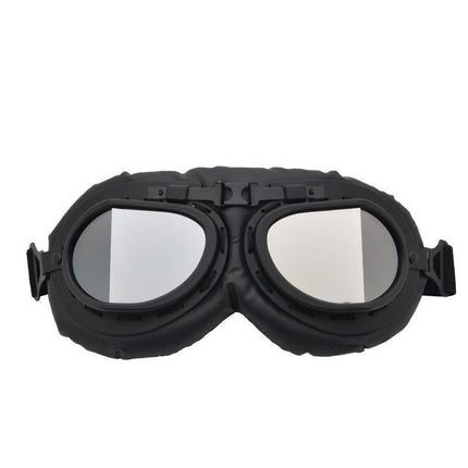 Vintage Pilot Motorcycle Racing Goggles Aviator Retro ATV UTV Dirt Bike Eyewear - Aimall