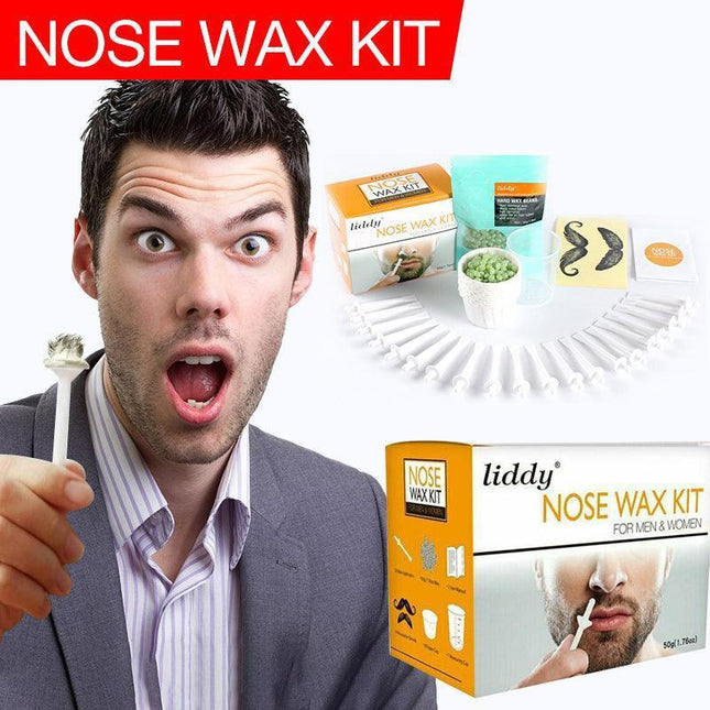 Nose Ear Hair Removal Wax Kit Sticks Easy Mens Nasal Waxing Remover Strips AU - Aimall