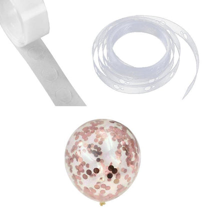 10/100x 30cm Confetti Balloons Glitter Clear Latex Birthday Party Wedding Sequin - Aimall