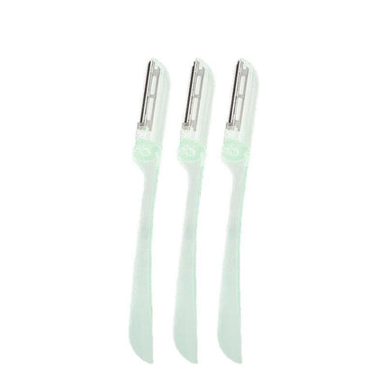 3PCS Eyebrow Razor Set Pro Trimmer Women's Sharper Facial Blade Hair Shaving AU - Aimall