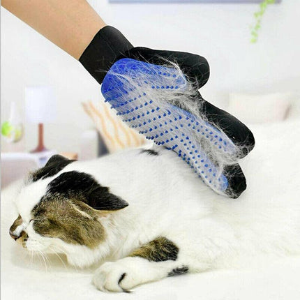 Pet Dog Cat Massage Hair Removal Grooming Comb Touch Cleaning Brush Magic Glove - Aimall