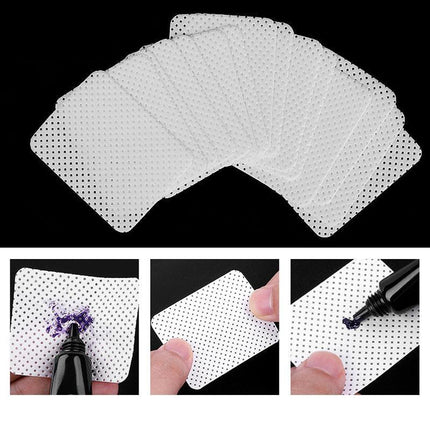 1000PCS Nail Wipes Cotton Pads Polish Remover Cleaner Manicure Paper Lint Free - Aimall