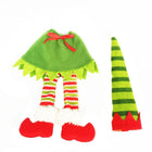 4X Christmas Bottle Covers Gift Holder Bags Dot Decoration Bag Red Wine Clothes - Aimall