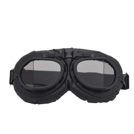 Vintage Pilot Motorcycle Racing Goggles Aviator Retro ATV UTV Dirt Bike Eyewear - Aimall