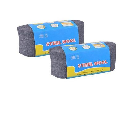 1/2/3/5PCS Grade 0000 Steel Wire Wool 3.2m For Polishing Cleaning Remover AU - Aimall