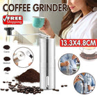 Manual Coffee Bean Grinder Stainless Steel Hand Coffee Mill Ceramic Burr - Aimall