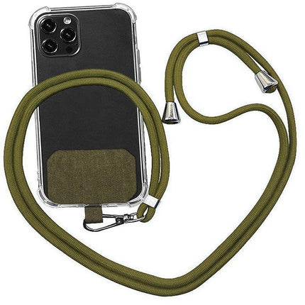 Universal Mobile Phone Lanyard Adjustable Hanging Neck Strap With Patch Fashion - Aimall