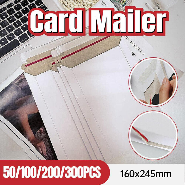300Gsm White Card Express Post Envelopes
