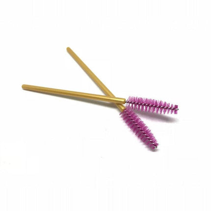 50-200 Disposable Mascara Wands Eyelash Brushes Applicator Lash Extension Brush - Aimall
