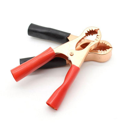 2/4/6Pairs Car Battery Tongs Cable Alligator Electrical Measured Clip Clamp Tool - Aimall