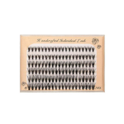 Volume Cluster eyelash extension individual Russian False Mink Lashes C 10D/20D - Aimall
